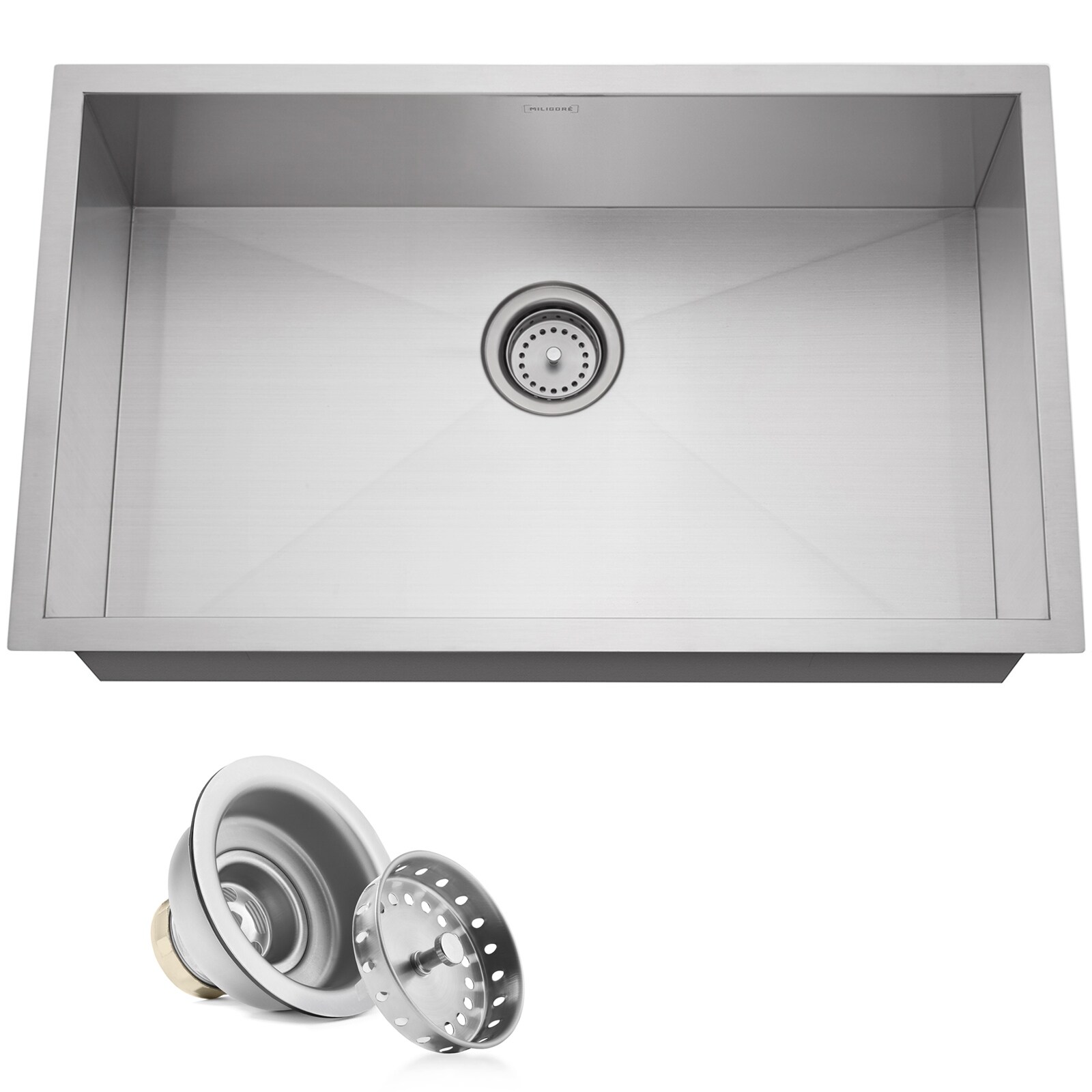 Stainless Steel Undermount Kitchen Sinks Single Bowl Proflo Plomosa